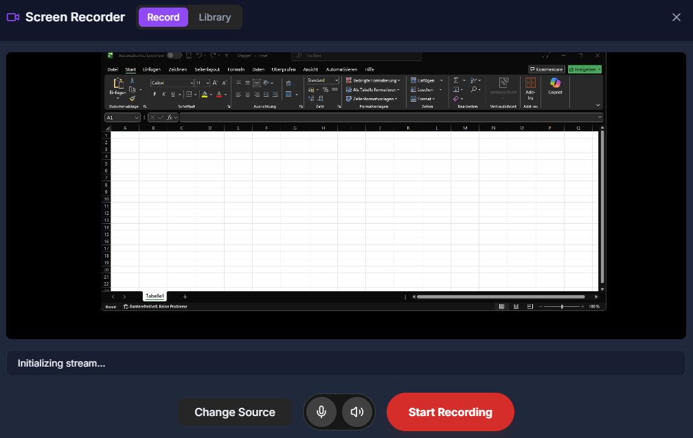 Knight Note screen recorder preview